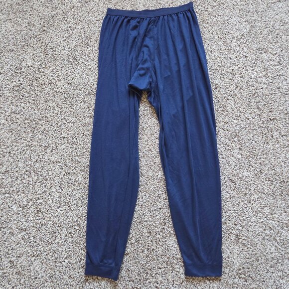 Patagonia Other - Patagonia Mens XXL Dark Navy Blue Base Layer Capilene Long Johns Underwear Pants